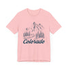 Colorado Graphic Tee - Mountain Illustration Colorado T Shirt