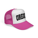 Oregon Retro Collegiate Style Trucker Hat-26