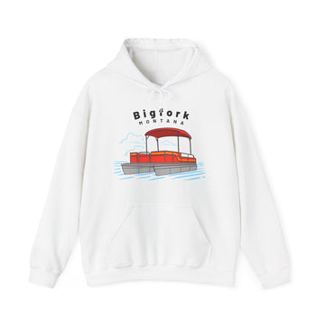 Bigfork, Montana Hoodie - Unisex Ski Lift Bigfork