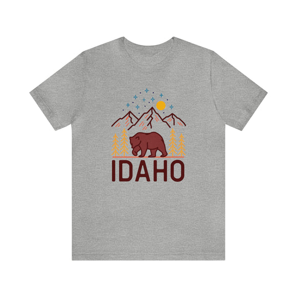 Idaho T-Shirt - Retro Unisex Idaho Shirt