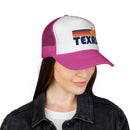 Retro Texas state stripe Trucker Hat | Vintage Lone Star hat-20