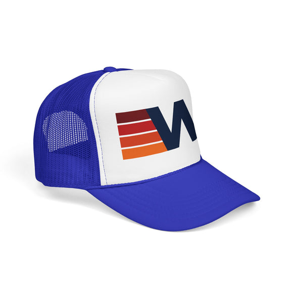 Wisconsin Trucker Hat - WI Abbr retro cap