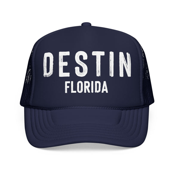 Destin, Florida Trucker Hat - Foam Destin Cap