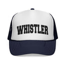 Whistler, Canada Collegiate Style Trucker Hat-6