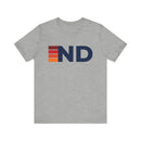 North Dakota Retro Stripes T-Shirt | North Dakota State Tee-5