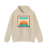Bend, Oregon Mountain Sun Hoodie - Unisex Bend, Oregon Hooded Sweatshirt, Bend, Oregon Travel Sweatshirt, Bend, Oregon Sunset