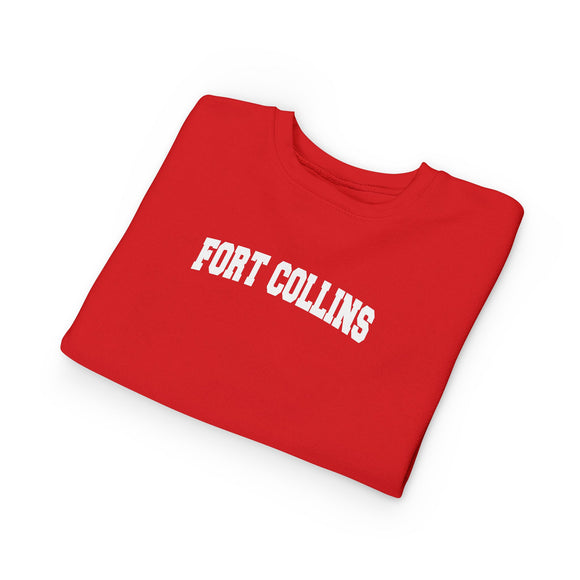 Fort Collins, Colorado Toddler Sweatshirt - Fort Collins Toddler Crewneck Sweatshirt
