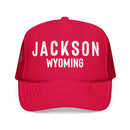 Jackson, Wyoming Trucker Hat - Foam Jackson Cap-3