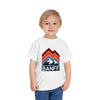 Banff, Canada Toddler T-Shirt - Retro Palm Tree Toddler Banff Shirt