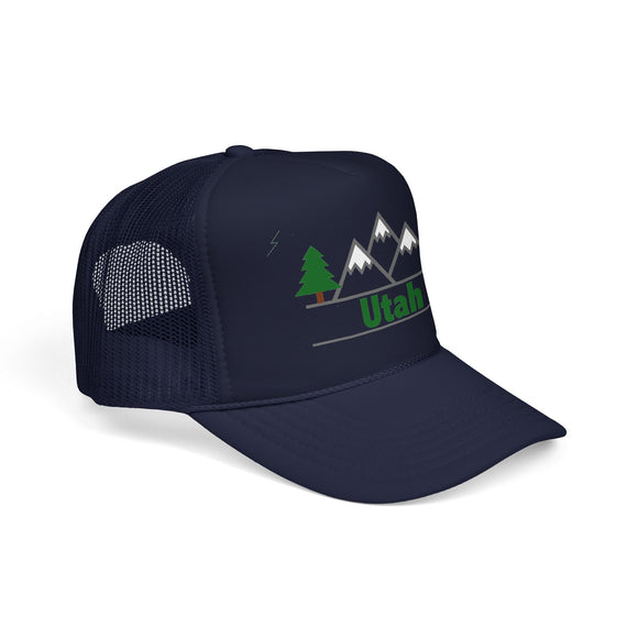 Utah Trucker Hat - Utah Mountain Cap