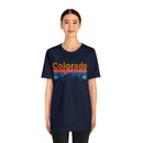Colorado T-Shirt - Mountain Sunset Unisex Colorado Shirt-78