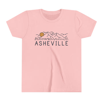 Asheville, North Carolina Youth T-Shirt - Kids Asheville Shirt - 0
