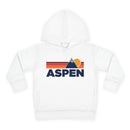 Aspen, Colorado Toddler Hoodie - Unisex Mountain Aspen Pullover Sweatshirt, Kids Hooded Jumper, Colorado Souvenir-1