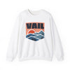 Vail, Colorado Sweatshirt Retro Mountains, Vail Unisex Graphic Crewneck