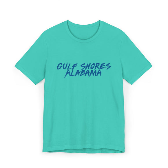 Gulf Shores T-Shirt | 100% Cotton Retro Alabama Tee