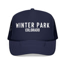 Winter Park, Colorado Trucker Hat - Foam Winter Park Cap - Block Letter-1