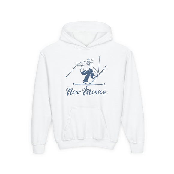 New Mexico Youth Hoodie - Snow Ski Kids New Mexico Hooded Sweatshirt