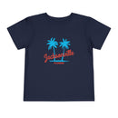 Jacksonville, Florida Toddler T-Shirt - Retro Palm Tree Toddler Jacksonville Shirt-1