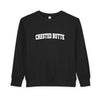 Crested Butte, Colorado Toddler Sweatshirt - Crested Butte Toddler Crewneck Sweatshirt