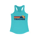 Truckee, California Women's Racerback Tank Top - Mountain Lover Sleeveless Shirt, Women's Truckee Hiking Tank-3