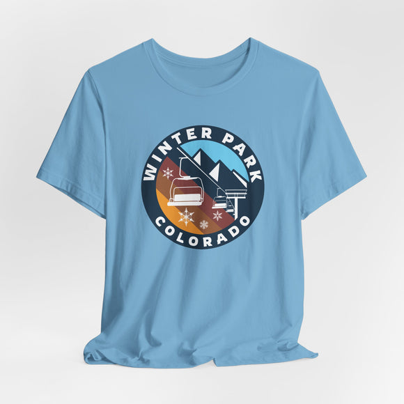 Winter Park, Colorado T Shirt - Retro Ski Lift Tee