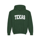 Texas Youth Hoodie - Kids Texas Hooded Sweatshirt-1