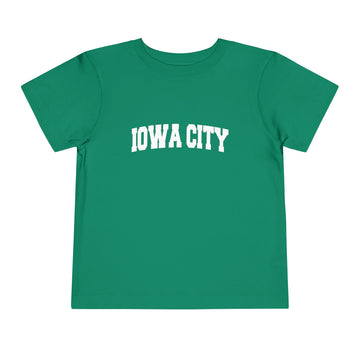 Iowa City, Iowa Toddler Graphic Tee - Kids Iowa City Vacation T-Shirt
