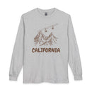 California Long Sleeve T-Shirt - Ski Mountain Gondola-2