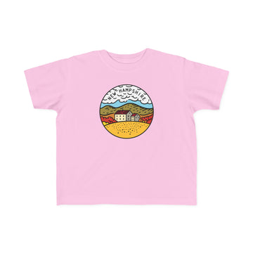 Buy pink New Hampshire Toddler T-Shirt - Unisex Toddler New Hampshire Shirt