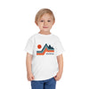 Jackson Hole, Wyoming Toddler T-Shirt - Retro Palm Tree Toddler Jackson Hole Shirt