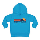 Montpelier, Vermont Toddler Hoodie - Unisex Mountain Montpelier Pullover Sweatshirt, Kids Hooded Jumper, Vermont Souvenir-3