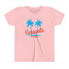 Sarasota, Florida Youth Shirt - Retro Palm Tree Sarasota Kid's T-Shirt
