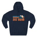 Ski Bum Hoodie - Retro Mountain Unisex Sweatshirt-7