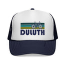 Duluth, Minnesota Retro Bike Trucker Hat - Vintage Style Duluth Cap-5