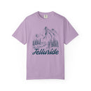 Telluride, Colorado Graphic Tee - Mountain Illustration Telluride T Shirt-5