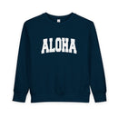 Aloha Toddler Sweatshirt - Aloha Toddler Crewneck Sweatshirt-4