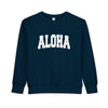 Aloha Toddler Sweatshirt - Aloha Toddler Crewneck Sweatshirt