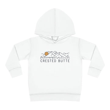 Crested Butte, Colorado Toddler Hoodie - Unisex Crested Butte Toddler Sweatshirt
