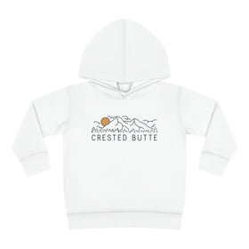 Crested Butte, Colorado Toddler Hoodie - Unisex Crested Butte Toddler Sweatshirt