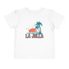 La Jolla, California Toddler T-Shirt - Retro Palm Tree Toddler La Jolla Shirt