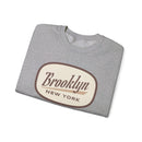 Brooklyn, New York Sweatshirt - Unisex Retro Crewneck Brooklyn Sweatshirt-13