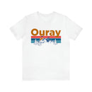 Ouray, Colorado Shirt - Mountain Sunset Unisex Ouray T-Shirt-8