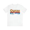 Ouray, Colorado Shirt - Mountain Sunset Unisex Ouray T-Shirt