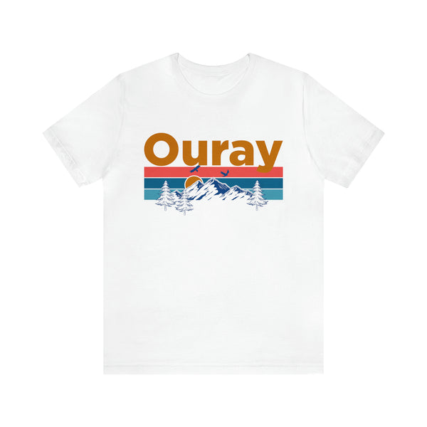 Ouray, Colorado Shirt - Mountain Sunset Unisex Ouray T-Shirt