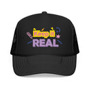 Keep It Real Trucker Hat Boho-2