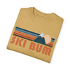 Ski Bum Graphic Tee, Comfort Colors Retro Unisex T shirt, Mountain Adventure Shirt