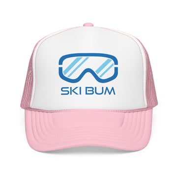 Ski Bum Trucker Hat — Foam Mesh Ski Goggles Cap - 0
