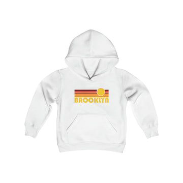 Buy white Brooklyn, New York Youth Hoodie