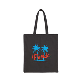 Florida Cotton Canvas Florida Tote Bag