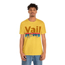 Vail, Colorado Shirt - Mountain Sunset Unisex Vail T-Shirt-101